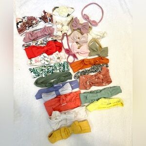 Baby Girl Headband Lot – Fits ~3 Months & Up